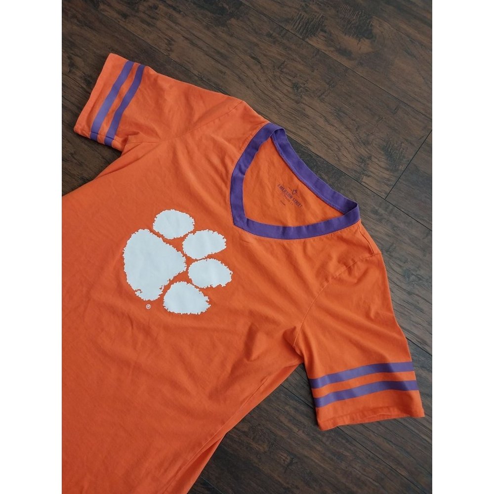 Clemson University Emerson Street Clothing Co Women's Pajama Sleep Shirt Sz XL - Picture 3 of 8